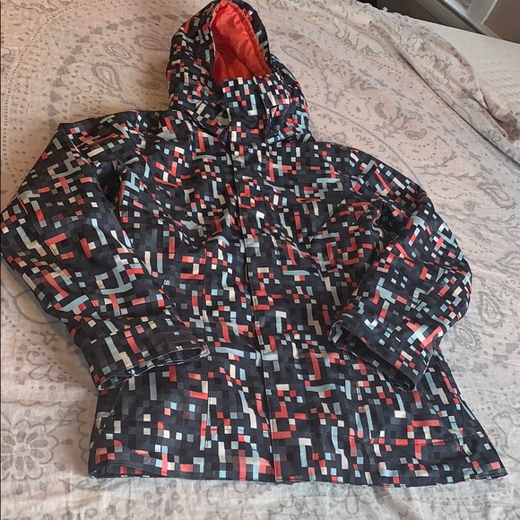 Oakley Jackets & Blazers - Oakley Thinsulate Multi Color Print Snow Jacket L